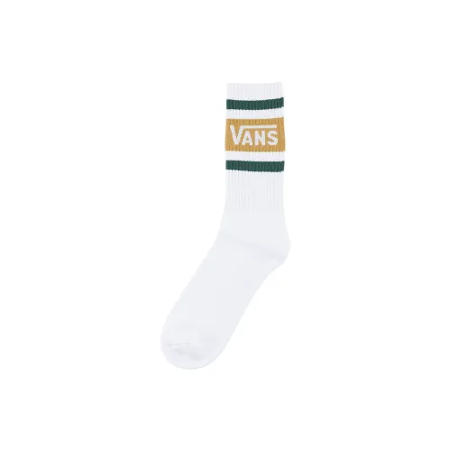 VANS 1 пачка Белый Мужской MID Носки до икры