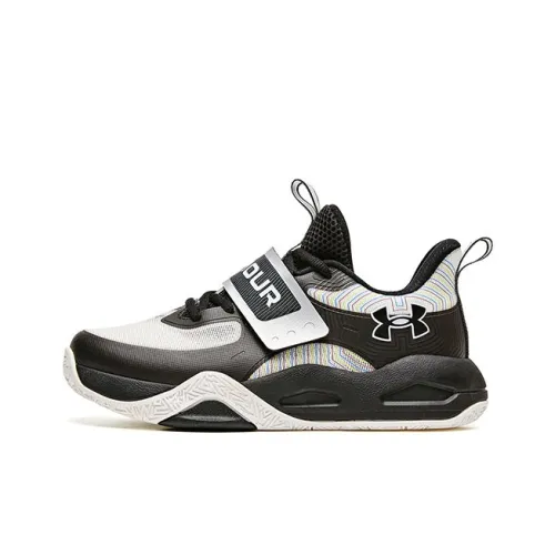 Under Armour Basketball Collection Детская баскетбольная обувь Низкий топ Школьный возраст
