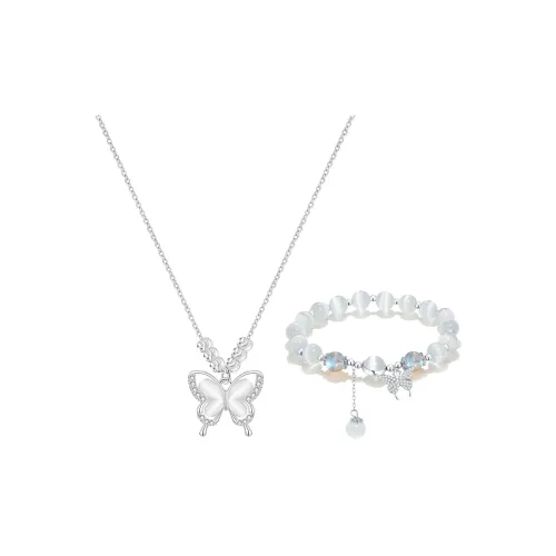 MISS TOOYA Стекло Кошачий глаз Ожерелья Женские