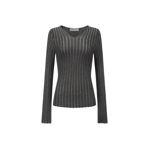 SWAYING KNIT Серый Женские Трикотаж