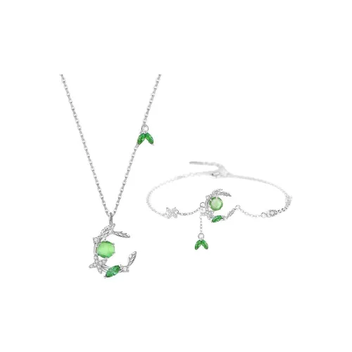 Kelanxi Стекло Кошачий глаз Ожерелья Женские