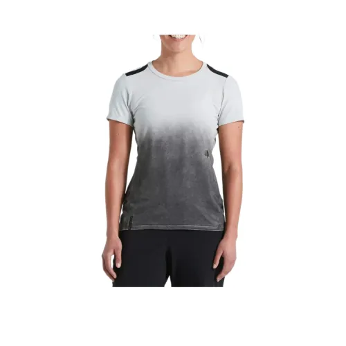 SPECIALIZED Trail Короткий рукав Джерси Велосипедная одежда Женская Серый