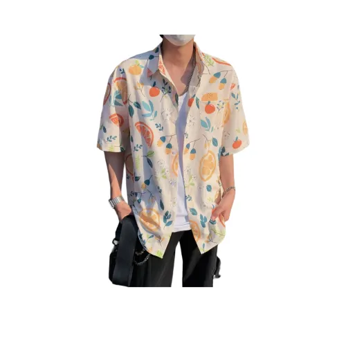 Songlan Белый Унисекс Рубашки