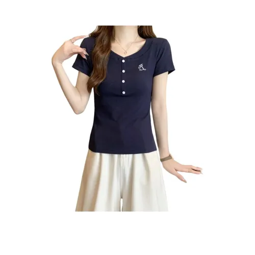 GOSO Темно-синие Женские Футболки