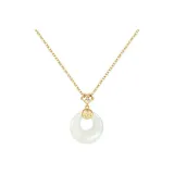 Золотое ожерелье с застежкой "Мирный"