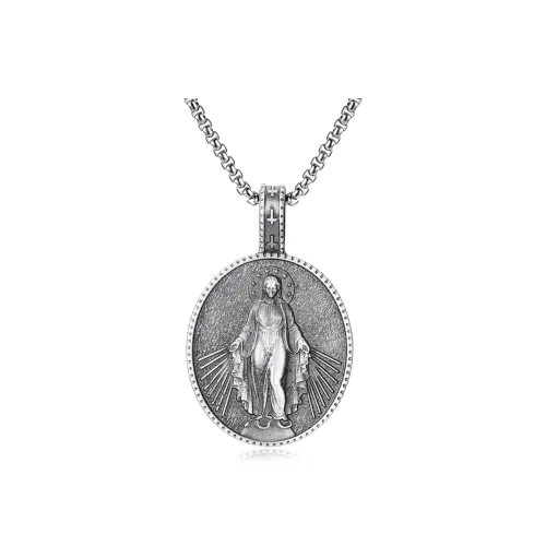 EVBEA Титановые стальные ожерелья унисекс