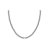 Серое ожерелье с искусственной жемчужиной