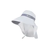 Скандинавский серый [Окружающий козырек шаль]