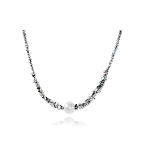 ZWU Гальванизированная титановая сталь ожерелья женские