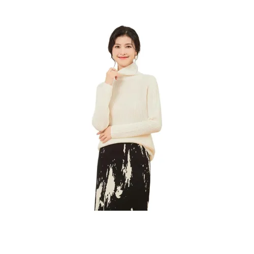 JINJU Белый Женские Трикотаж