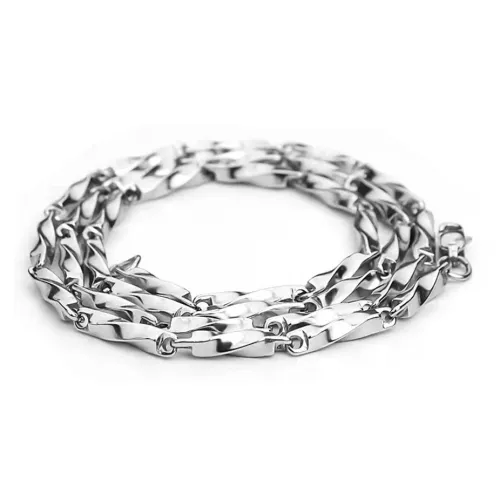 MUYAN Титановое стальное ожерелье Mobius Унисекс