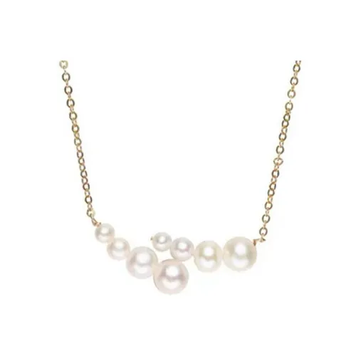 MUSTKOO Естественные Жемчужные Ожерелья Женские