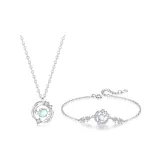 Перо с You Ожерелья [Луна Colors] + Браслеты