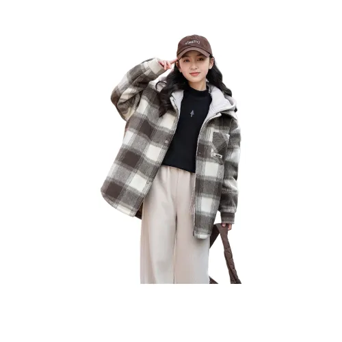 YINFOU Серый Kids Шерстяное пальто