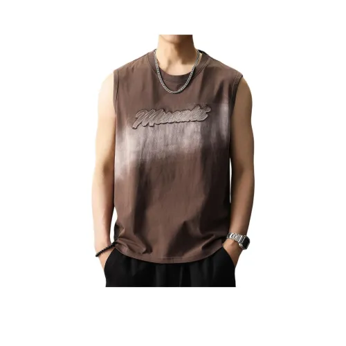 GUISE Летний топ без рукавов свободный крой унисекс