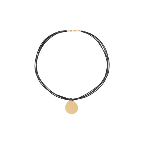 ZARA Металлические ожерелья Женские Золото