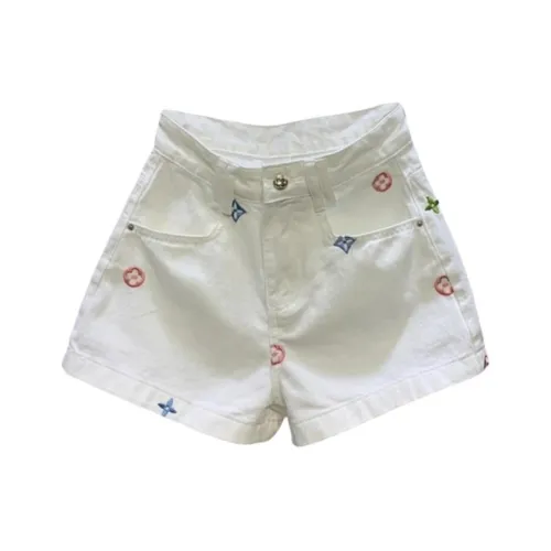 DANCANG Белые Женские Джинсовые Шорты