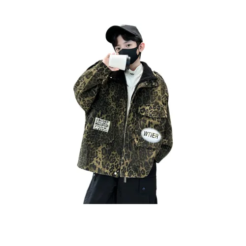 MY LITTLE PONY Хлопковый пуховик с леопардовым принтом для подростков