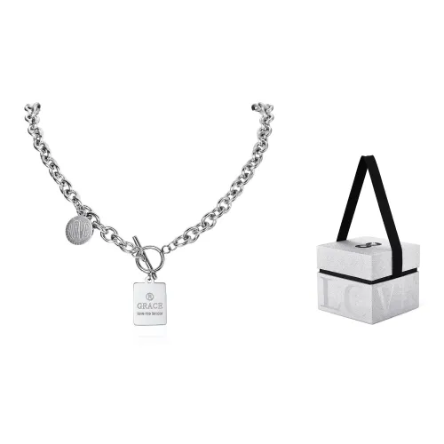 Zeroline Титановые стальные ожерелья унисекс