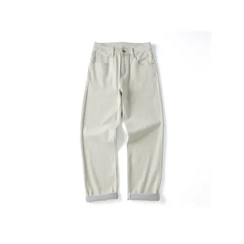 Azvk YDN2102 Off Белый Мужской Джинсы