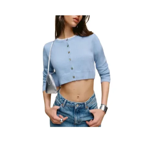 Reformation Janie Кашемировый кардиган Crew Трикотаж Женский