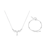 Комплект: ожерелье + браслет, 2 штуки