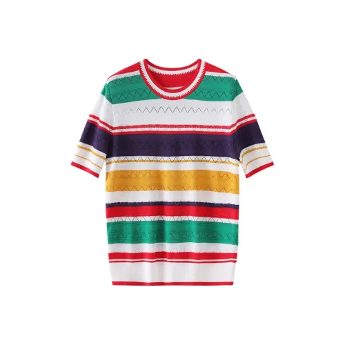 MH Радужный Полосы Женская Трикотажная