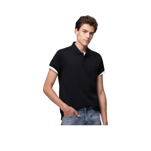 GOOD LUCK GLADIUS Ink Black Men's Polo