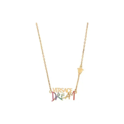 VERSACE Металлические ожерелья Золотой Женские