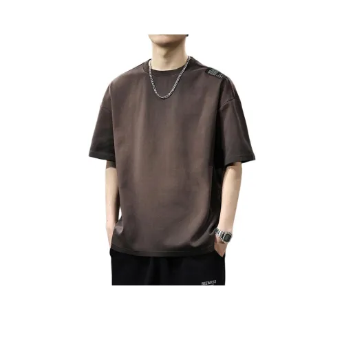 AOYU Летняя футболка свободный крой унисекс