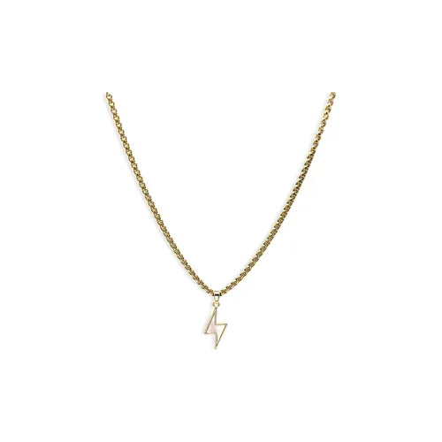 PUENTE Титановые стальные ожерелья мужские золотые