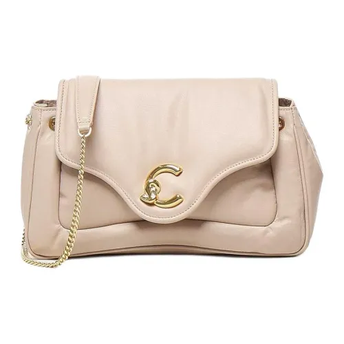 COCCINELLE C ME Гладкая кожа Сумка на плечо Стандартная Женская Розовая