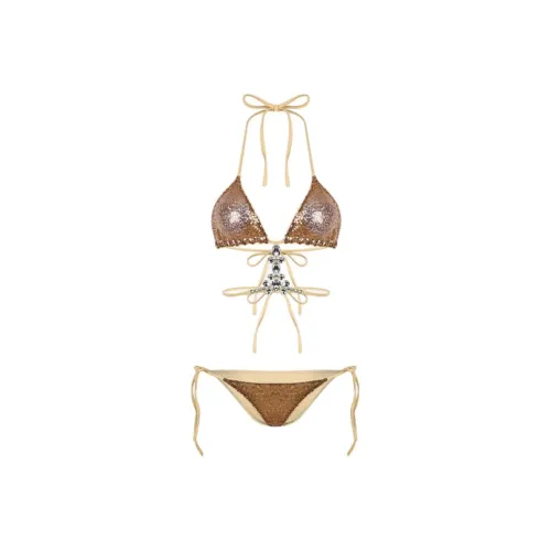 Giyu Золотой Женские Наборы Купальников