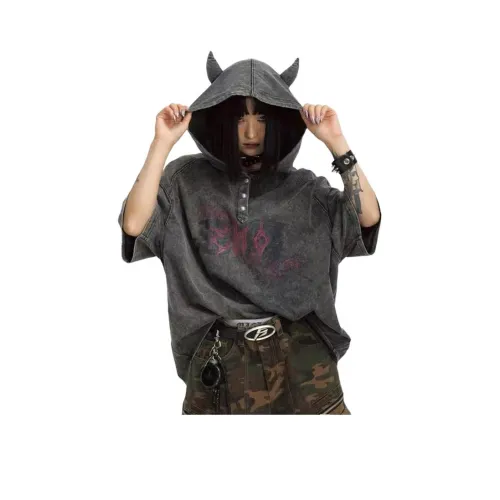 YEARNED Черная Унисекс Футболка