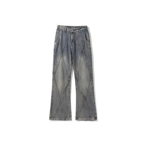 VRE Винтажные синие унисекс джинсы