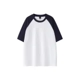 Белый и темно-синий