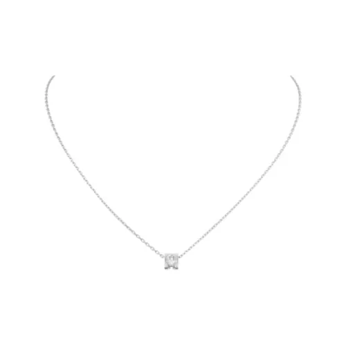 Колье с бриллиантами Cartier 18K White Gold для женщин из серебра