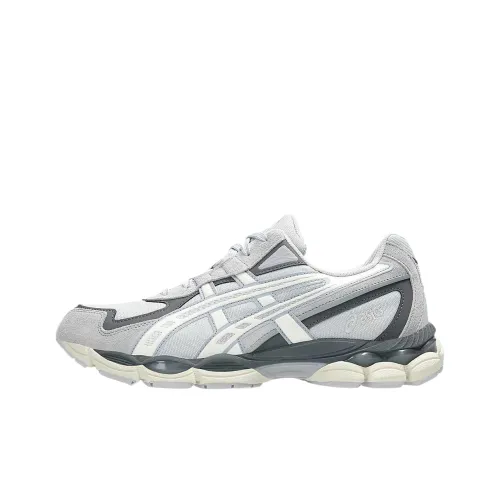 Asics Gel NYC 2055 Устойчивые к истиранию низкие беговые кроссовки унисекс серого цвета