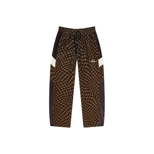 AMIRI FW23 Повседневные брюки Мужской стиль Майярд Темно-коричневый