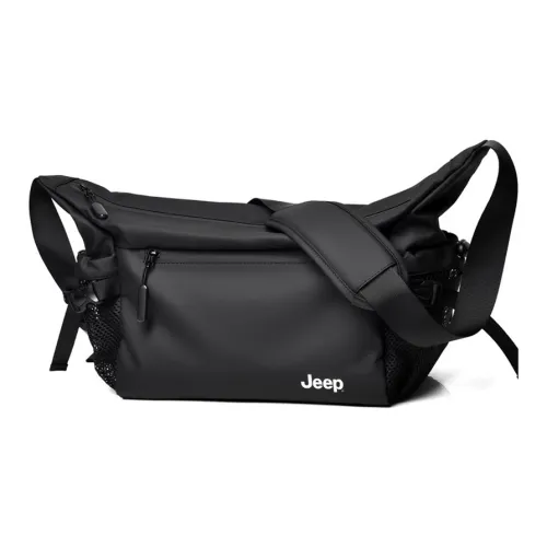 JEEP Сумка через плечо Черная Мужская