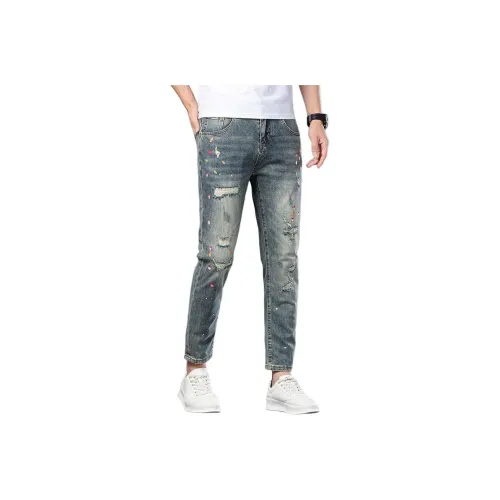 BAOMIKA Унисекс Джинсы