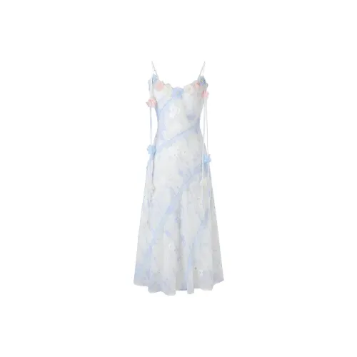 SEAR OFFICIAL Синие Женские Слиплатья