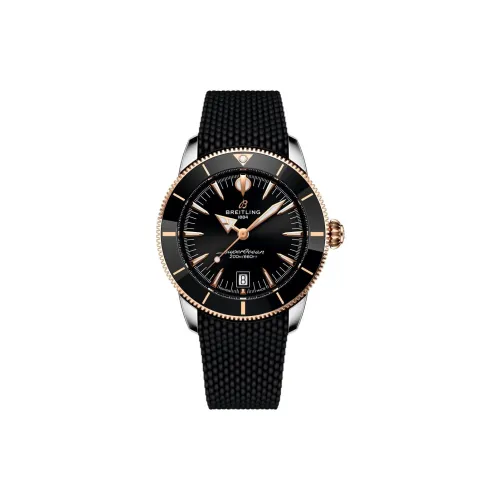 BREITLING Автоматический Механический Часы Мужские Super Ocean Culture Collection 42 мм Черные