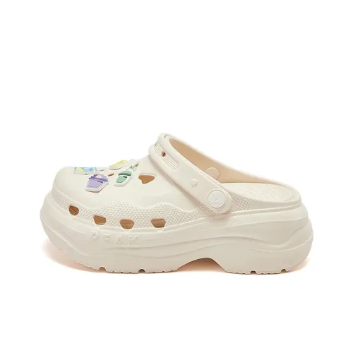 PEAK Pole Hole Shoes Сабо Женские Светлый хаки