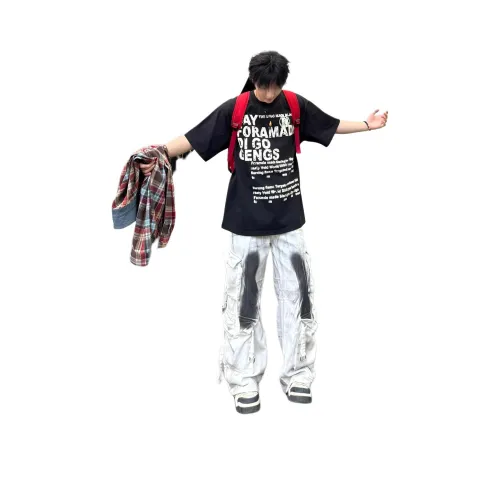 MORii Белые Унисекс Джинсы