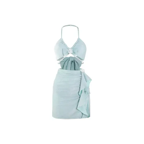 Giyu Синий THREE Комплект Женские Наборы Купальников