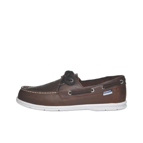 Sebago Мужские повседневные туфли Low Top Коричневый Мужской
