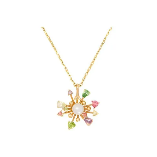 Kate Spade Медные Ожерелья Женские Золотые