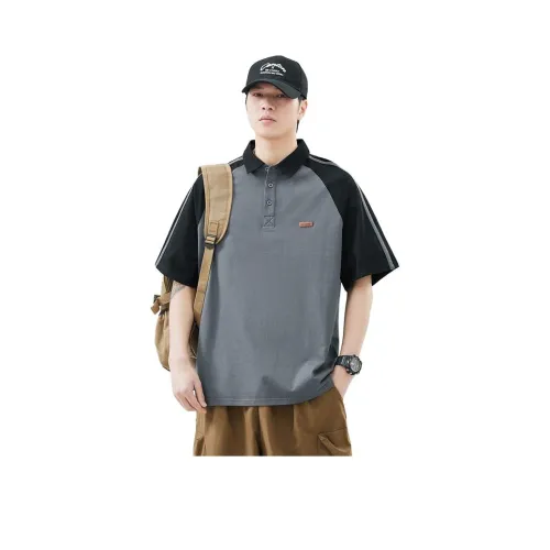 YINLANGSHIJIA Мужская рубашка типа поло