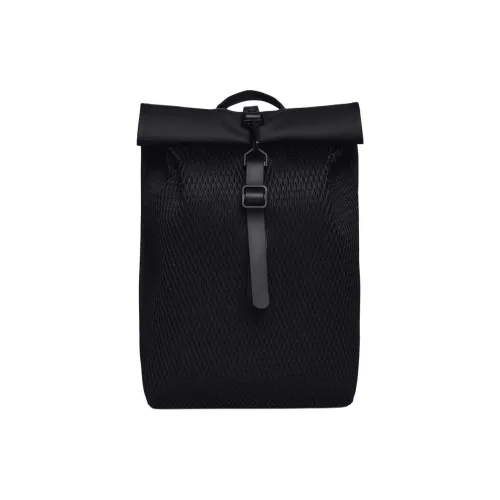 Rains Полиэстер Рюкзак Мини Унисекс Черный